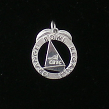 By the Miami Opti Moms  USA Sterling Silver Details about   Laser Sailboat Charm Bracelet 